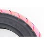 Шина 3,50-10 безкамерна, рожеві смужки, шосейний малюнок 6003