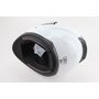 Шлем интеграл, закрытый (сертификация DOT)+откидные очки BLD-M67 L (59-60см), БЕЛЫЙ глянец