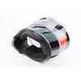 Шлем кроссовый/эндуро/АТV со стеклом BLD-819-7 S (55-56см), ЧЕРНЫЙ/СЕРО-КРАСНЫЙ