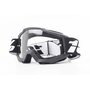 Окуляри кросові/ендуро/АТV, чорні (прозоре скло)
