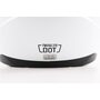 Шлем интеграл, закрытый (сертификация DOT)+откидные очки BLD-M67 L (59-60см), БЕЛЫЙ глянец