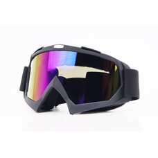 Окуляри кросові, чорні (хамелеон скло)