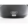Шлем интеграл, закрытый (сертификация DOT)+откидные очки BLD-M67 L (59-60см), ЧЕРНЫЙ глянец