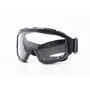 Окуляри кросові/ендуро/АТV, чорні (прозоре скло), YT-73832