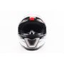 Шлем интеграл, закрытый BLD-M62 М (57-58см), ЧЕРНЫЙ/БЕЛО-КРАСНЫЙ
