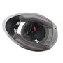 Шлем интеграл, закрытый BLD-M62 М (57-58см), ЧЁРНЫЙ глянец