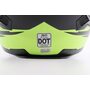 Шлем интеграл, закрытый (сертификация DOT)+откидные очки BLD-М61 M (57-58см), ЧЕРНО-ЖЕЛТЫЙ (флуоресцентный)