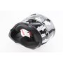 Шлем кроссовый/эндуро/АТV со стеклом BLD-819-7 М (57-58см), ЧЕРНЫЙ/СЕРО-СИНИЙ
