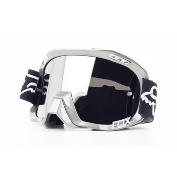 Очки кроссовые/эндуро/АТV, серые (зеркальное стекло)