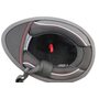 Шлем интеграл, закрытый (сертификация DOT)+откидные очки BLD-M67 М (57-58см), БЕЛЫЙ глянец