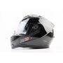 Шлем интеграл, закрытый (сертификация DOT)+откидные очки BLD-M67 М (57-58см), ЧЕРНЫЙ глянец