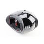 Шлем интеграл, закрытый (сертификация DOT)+откидные очки BLD-M67 М (57-58см), ЧЕРНЫЙ глянец