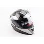 Шолом інтеграл, закритий BLD-M62 S (55-56см), ЧОРНИЙ/БІЛО-СІРИЙ