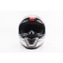 Шлем интеграл, закрытый BLD-M62 S (55-56см), ЧЕРНЫЙ/Бело-КРАСНЫЙ