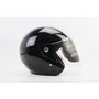Шлем открытый АТ-666, ЧЁРНЫЙ (возможны дефекты покраски)