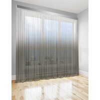 Тюль Di&Di Градиент Батист прозрачный 600х280 переход от Хаки в Белый (ROZ6400062857)