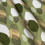 Комплект штор Di&Di Модерн Листя на оливковому фоні 175х260 2 шт. (ROZ6400055104)