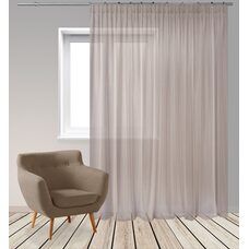 Тюль Di&Di Бест Вуаль 500х240 з обтяжувачем Капучіно (ROZ6400061391)
