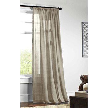 Тюль Di&Di Lux Лен Лайт 600х250 Бежевый (ROZ6400062221)