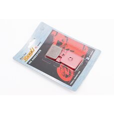 Тормозные колодки дисковые Peugeot; Gilera; ATV; PIAGGIO- Zip 50; NRG 50; Liberty 50; MP3 125/CPI- GTR 50/ VESPA- Vespa ET4; LXV 50, к-кт 2шт красные
