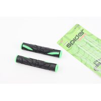 Гріпси - чохли на важелі гальмівні ГУМОВІ к-кт 2шт, ЧОРНО / ЗЕЛЕНІ