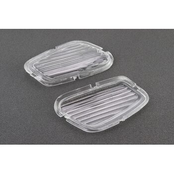 пластик - "стекло" поворотов передних руля к-кт 2шт