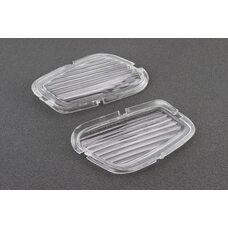 пластик - "стекло" поворотов передних руля к-кт 2шт