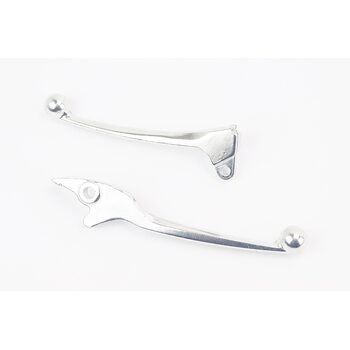 Рычаги руля левый, правый к-кт 2шт (под диск./барабан. тормоз) "хром"