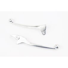 Рычаги руля левый, правый к-кт 2шт (под диск./барабан. тормоз) "хром"