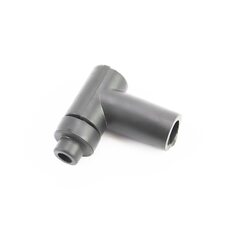 Ковпачок свічки "люлька" 90град ЧОРНИЙ "силікон" малий