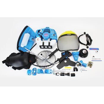 Тример (мотокоса) БІЛОРУСЬ - 5,5л.с. (Шпуля-1шт+ніж 3Т-1шт+40Тпоб-1шт, труба D-28mm х 9T)