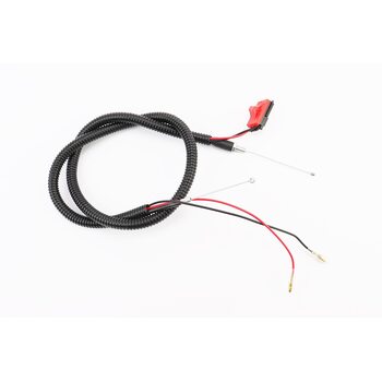 Трос газа (трос 98см; кожух 82см) + проводка + кожух