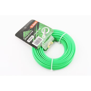 Струна косильная d-3,0mm, 15м "круг", с металлической жилой