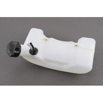 Бак топливный 1E40F-1E44F (крепление 2отв, горловина боковая длинная)