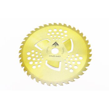 Ніж 40Тх255mm побідитові зуби "пелюстка", "GOLD"