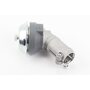 Редуктор нижній D-26mm, 7T, (кріплення ножа - болт) OLEO MAC Sparta 25, для EFCO Stark 25