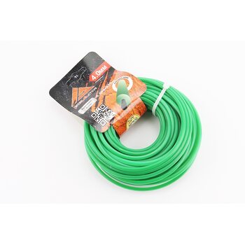 Струна косильная d-4,0mm, 15м "круг" двухкомпонентная (разные цвета)