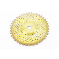 Ніж 40Тх255mm побідитові зуби, "тарілка", "GOLD"