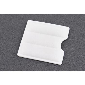 Фильтр воздушный – элемент квадратный (одна выборка), фибра двухслойный.