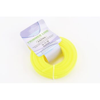 Леска d-4,0mm, 15м "звезда" (разные цвета)