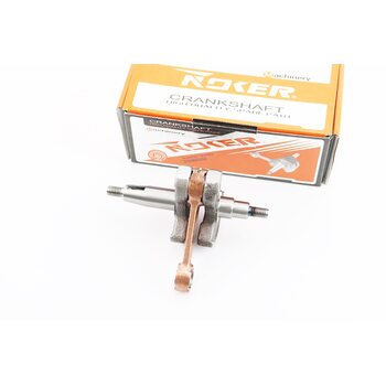 Коленвал 1E44F шатун - желтый