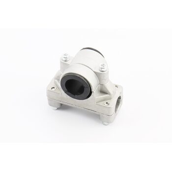 Крепление ручек к трубе D-26mm к-кт, с резинкой