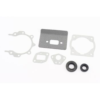 Прокладки двигателя 1E40F-1E44F, к-кт 5 деталей, + сальники (15x30x7+12x22x7), (на блистере)