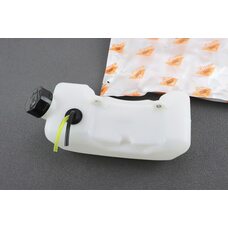 Бак паливний 1E40F-1E44F (кріплення 2отв, горловина пряма)