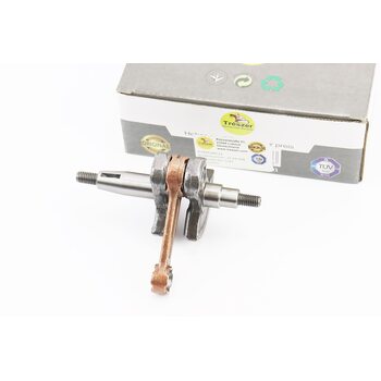 Колінвал 1E40F шатун - жовтий