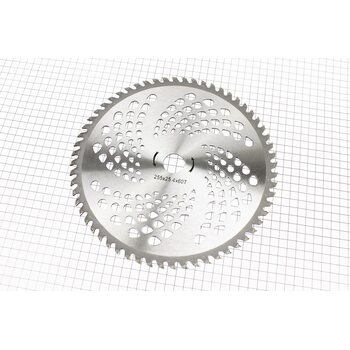 Ніж 60Тх255mm побідитові зуби