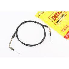 Трос газу 4Т-50cc (кріплення верхнє з різьбленням) (трос 191см; кожух 180см)