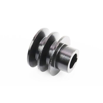 Шків під колінвал d-20mm (D-55mm, 2-х пазний, два пази під ремінь SPА, метал) 168F/170F Тип 1