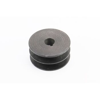 Шків під колінвал d-20mm (D-85mm, 2-х пазний, два пази під ремінь SPB, метал) 168F/170F