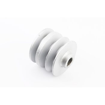 Шкив под коленвал d-19mm (D-85mm, 3-х ручейковый, три паза под ремень SPB, металл) 168F/170F